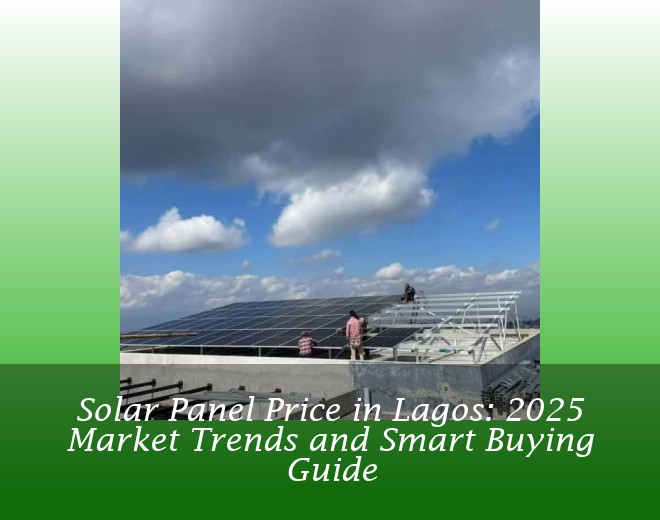 Solar Panel Price in Lagos: 2025 Market Trends and Smart Buying Guide